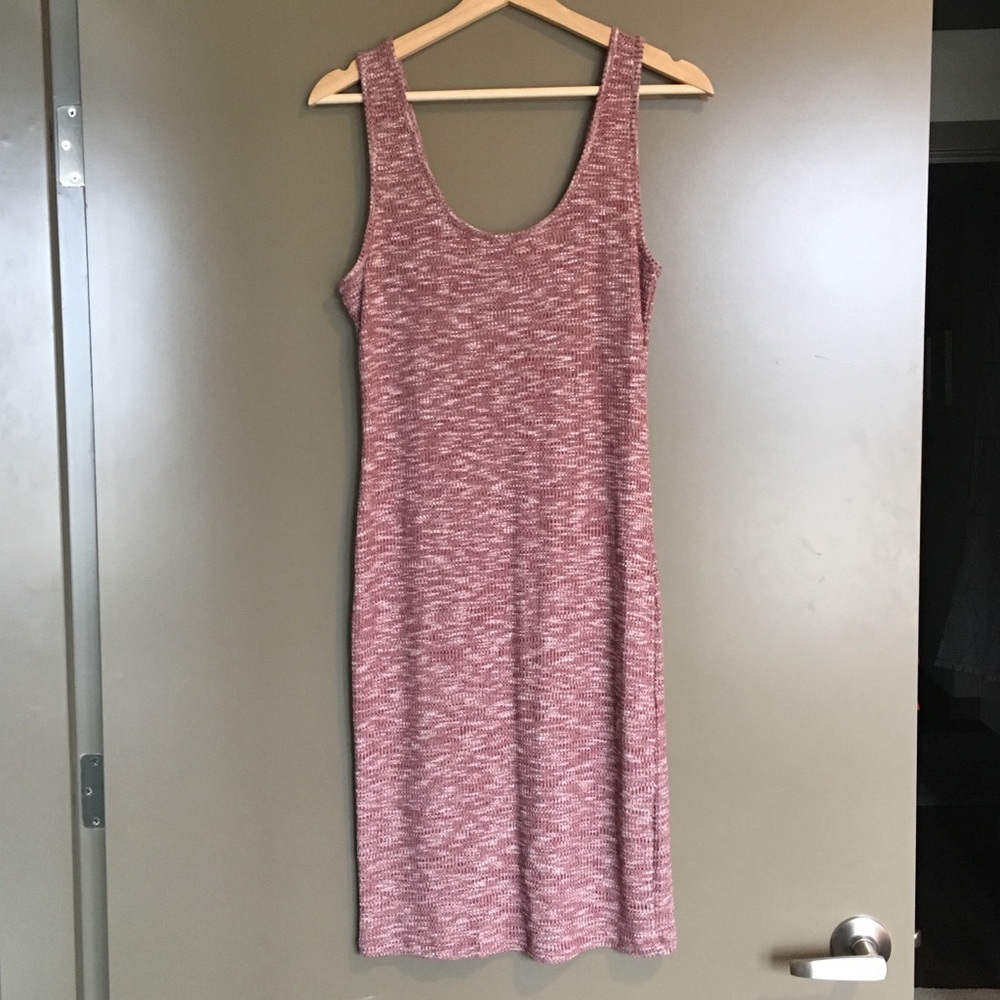 Forever 21 Rusty Red Knit Dress, L